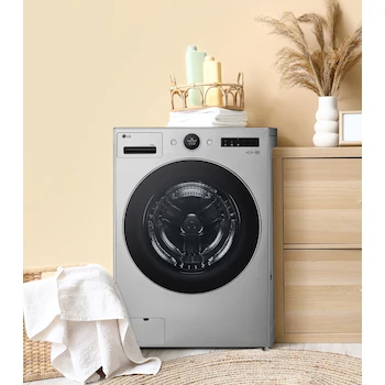 Imagen 2 de Lavadora LG WM25VFXS Carga Frontal 25 Kg