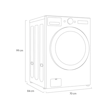 Imagen 4 de Lavadora LG WM25VFXS Carga Frontal 25 Kg