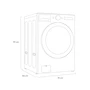 Miniatura de Lavadora LG WM25VFXS Carga Frontal 25 Kg