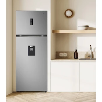 Imagen 2 de Refrigerador LG Top Freezer VT45AWP de 16 Pies Cúbicos Color Plata