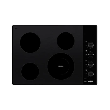 Imagen 1 de Parrilla Eléctrica Whirlpool WCE55US0HB 30 Pulgadas Negra con 4 Quemadores