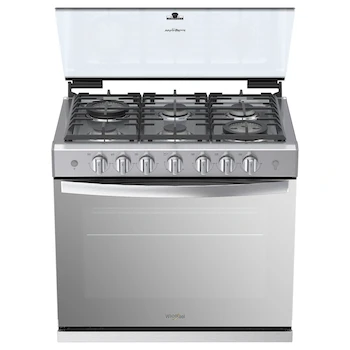 Imagen alusiva al producto Whirlpool WER3100D Estufa Empotrable Xpert Flamma Gas 30" Gris
