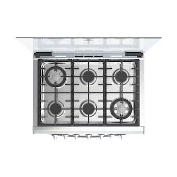 Imagen 4 de Whirlpool WER3100D Estufa Empotrable Xpert Flamma Gas 30" Gris