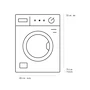 Miniatura de Lavasecadora Samsung WD22T6500GV Eléctrica Carga Frontal 22 Kg Negra