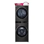 Miniatura de Centro de Lavado LG WashTower WK22BS6 Negro Acero, Carga Frontal 22 kg, Gas Natural Convertible a LP