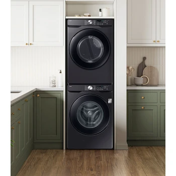 Imagen 2 de Samsung Combo Lavadora y Secadora de Carga Frontal 26 kg Lavado 24 kg Secado Gas LP Modelo F-WD26D8250VSP