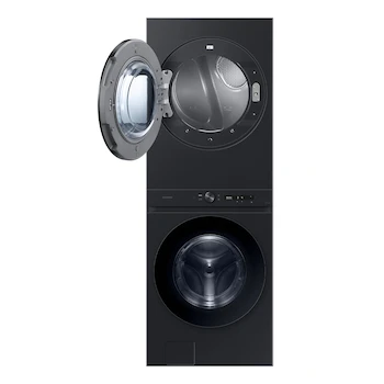 Imagen 4 de Centro de Lavado Samsung Laundry HUB WH22DBH570GVAX a Gas Natural Convertible a LP Carga Frontal 22 Kg Negro