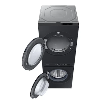 Imagen 5 de Centro de Lavado Samsung Laundry HUB WH22DBH570GVAX a Gas Natural Convertible a LP Carga Frontal 22 Kg Negro