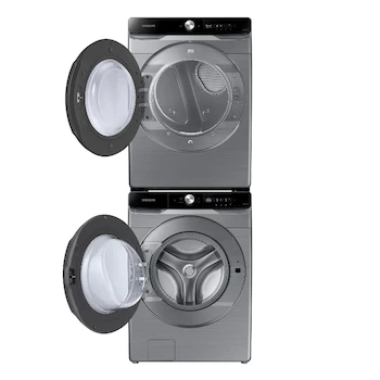 Imagen 5 de Samsung WF22DV246P Centro de Lavado Frontal 22 Kg Inox Lavadora Eléctrica y Secadora Gas Natural Convertible a LP