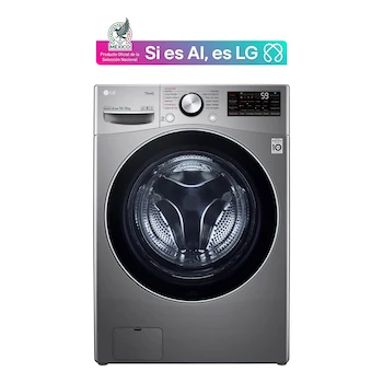 Imagen 1 de Lavasecadora LG WD16SG2S6 Eléctrica de Carga Frontal 16 Kg Graphite Steel