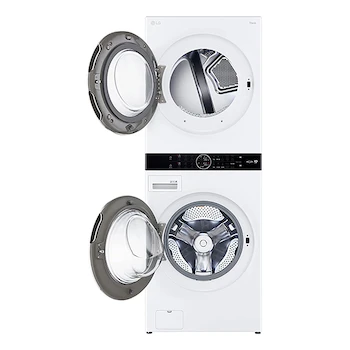 Imagen 4 de Centro de Lavado LG WashTower Eléctrica-Gas Carga Frontal Modelo WK22WS6 22 Kg Blanco