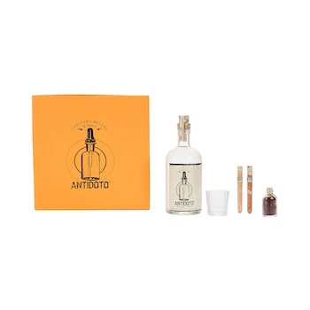 Imagen de referencia para Antídoto Set Mezcal Artesanal 5 Piezas Marca Antídoto
