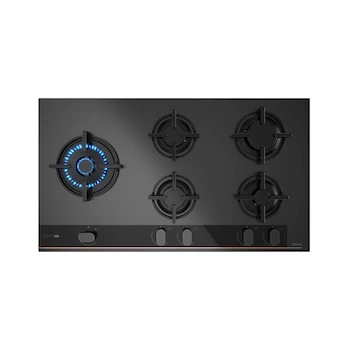 Imagen 4 de Teka Infinity G1 Parrilla de Gas en Cristal Vitrocerámico Biselado Negro de 60 cm