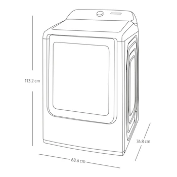 Imagen 3 de Secadora a Gas Samsung 24 Kg Carga Superior Negra Modelo DVG24A5370V/AX
