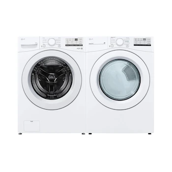 Imagen de referencia para Centro de Lavado LG Torre de Lavado Gas Eléctrica Carga Frontal 25 kg Blanco Modelo WM25WV2S6W.DF20WV2W