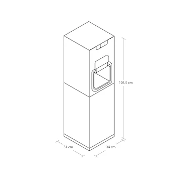 Imagen 2 de Whirlpool WK5915BD Enfriador y Despachador de Agua de Carga Inferior Negro para Garrafones de 3 y 5 Galones