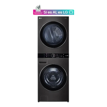 Imagen de referencia para Centro de Lavado LG WashTower WK25BS6 a Gas LP, Carga Frontal, 25 Kg, Negro