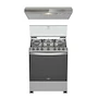 Miniatura de Whirlpool Combo Estufa de Piso Gas LP 30 Pulgadas + Campana Empotrable Acero Inoxidable