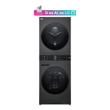 Imagen de referencia para Centro de Lavado LG WashTower WK14BS6 AI Eléctrico Carga Frontal 14 Kg Negro Acero