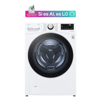 Imagen de referencia para Lavadora LG Automática de Carga Frontal 22 Kg Blanca Modelo WM22WV26SR