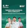 Miniatura de Lavadora LG Automática de Carga Frontal 22 Kg Blanca Modelo WM22WV26SR