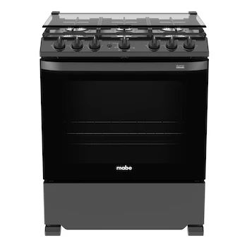 Imagen de referencia para Estufa de Piso Mabe EMH7602JBS0 Black Slate Gas LP 30"