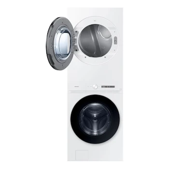 Imagen 5 de Samsung WH22DBH570GWAX Centro de Lavado Laundry Hub a Gas Natural Convertible a LP Carga Frontal 22 Kg Blanco