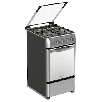 Imagen 4 de Estufa de Piso Whirlpool Xpert Flamma WWR5000S Gas 20" Gris Acero