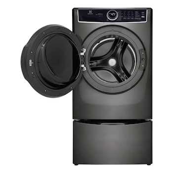 Imagen 4 de Lavadora Automática Electrolux Luxcare de Carga Frontal ELFW7637AT 21 Kg Titanium