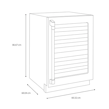 Imagen 3 de Café CCP06DP4PW2 Cava de Vinos para 46 Botellas