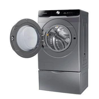 Imagen 4 de Samsung Lavasecadora Eléctrica Frontal 22 Kg Modelo WD22T6500GV Color Negro Caviar