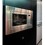 Miniatura de Smeg FMIU020X Horno de Microondas Empotrable 20 Litros Acero Inoxidable