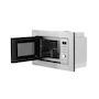 Miniatura de Smeg FMIU020X Horno de Microondas Empotrable 20 Litros Acero Inoxidable