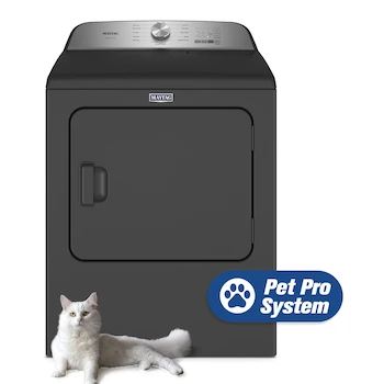 Imagen de referencia para Secadora a Gas Maytag de Carga Frontal Modelo 7MMGD6500RB Capacidad 25 Kg Color Volcano Black