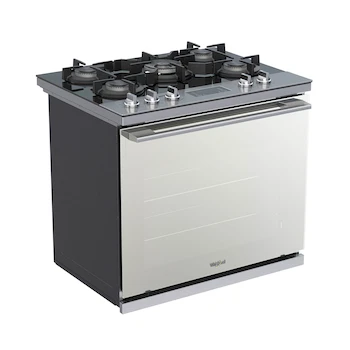 Imagen 5 de Whirlpool WER9100S Estufa Empotrable de Gas 30 Pulgadas Acero Inoxidable