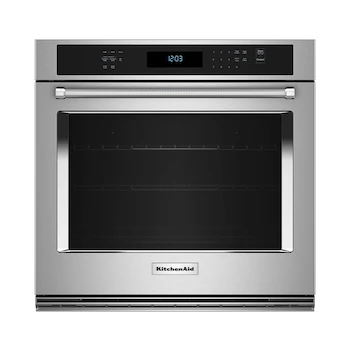 Imagen 1 de KitchenAid KOES530PPS Horno Eléctrico de Pared Sencillo 30" 5 p3 Acabado PrintShield Acero Inoxidable