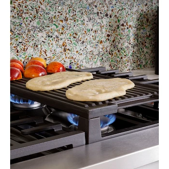 Imagen 4 de Parrilla Empotrable a Gas GE Café Serie 36 Pulgadas 6 Quemadores Acero Inoxidable Modelo CGU366P2TS1