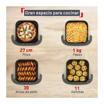 Imagen 5 de T-fal FW401HX0 Horno Freidor de Aire XL Surface Negro