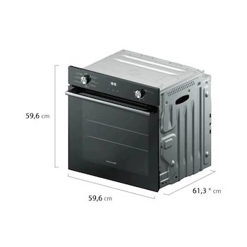 Imagen 3 de Horno Eléctrico Empotrable Frigidaire FOE72C2IUX 24" Acero Inoxidable