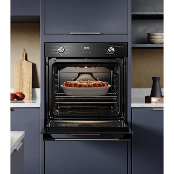 Imagen 2 de Frigidaire Horno Empotrable a Gas FOE2480MHB 24 Pulgadas Acero Inoxidable