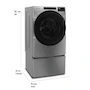 Miniatura de Whirlpool 7MWGD6605MC Secadora a Gas 23 kg con Pedestal Gris