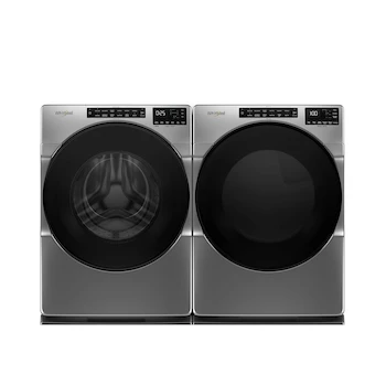 Imagen de referencia para Whirlpool Combo Lavadora Eléctrica Carga Frontal 23 Kg Modelo 7MWFW6605MC + Secadora Gas LP Gris Cromado Modelo 7MWGD6605MC