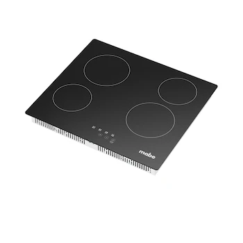 Imagen 5 de Mabe Parrilla Eléctrica Vitrocerámica Negra de 60 cm con 4 Quemadores Modelo PM6040EVN0