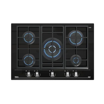 Imagen 5 de Parrilla Vitrocerámica a Gas Teka GZC 75330 5 Quemadores 75 cm Cristal Negro