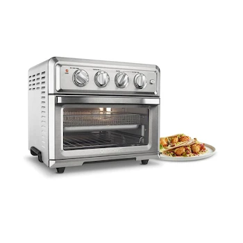Imagen 3 de Cuisinart Horno de Convección Tostador Air Fryer TOA-60 0.6 Pies Cúbicos Acero Inoxidable