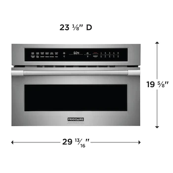 Imagen 2 de Horno de Microondas Empotrable Frigidaire Professional PMBD3080AF 1.6 Pies Cúbicos Acero Inoxidable