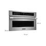 Miniatura de Horno de Microondas Empotrable Frigidaire Professional PMBD3080AF 1.6 Pies Cúbicos Acero Inoxidable