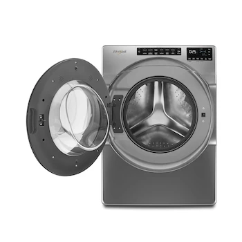 Imagen 2 de Lavadora de Carga Frontal Whirlpool 7MWFW6605MC 23 Kg con Pedestal Gris Cromado