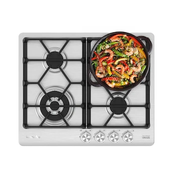 Imagen 5 de Parrilla de Gas LP IO Mabe Modelo PIO64KRTI0 con 4 Quemadores en Acero Inoxidable