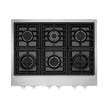 Imagen 4 de KitchenAid KCGC506JSS Parrilla de Gas de 36 Pulgadas con 6 Quemadores en Acero Inoxidable